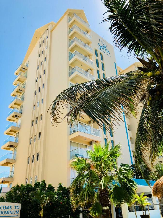 Salvia - Beachfront Studio Cancún Exteriér fotografie